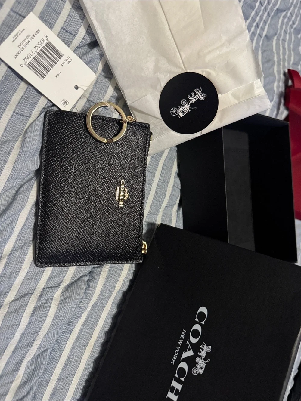 Coach sleek card